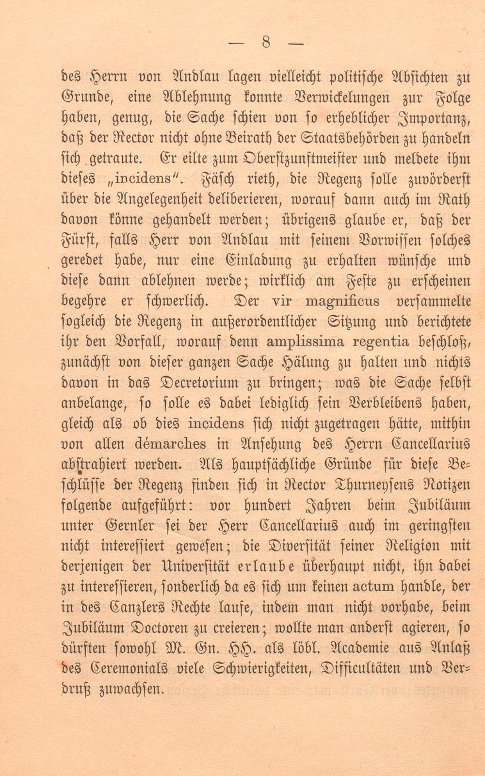 Die dritte Säcularfeier der Universität Basel 1760 – Seite 8