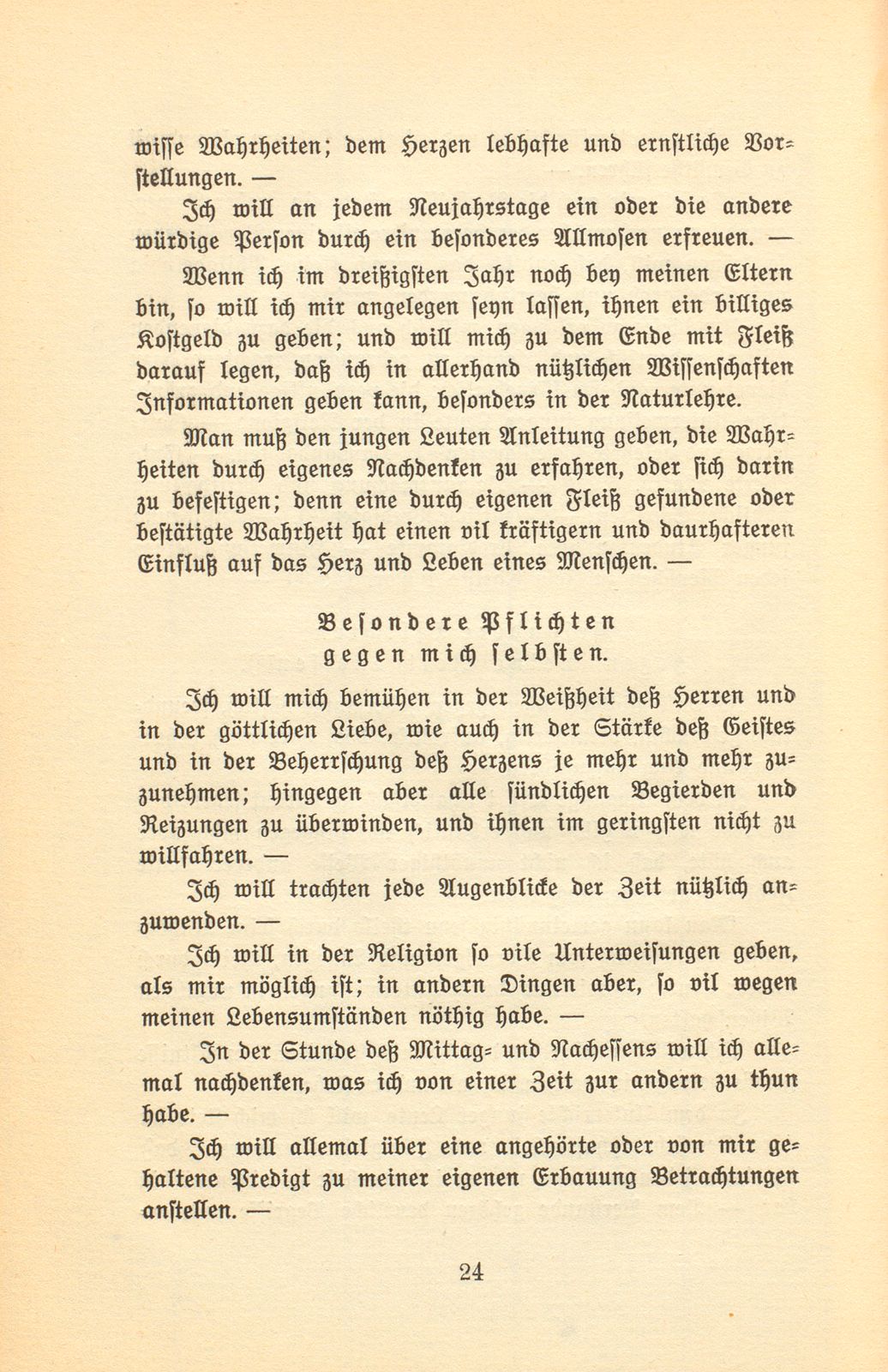 Aus den Papieren eines Pietisten und Aufklärers. [Joh. Frey] – Seite 24