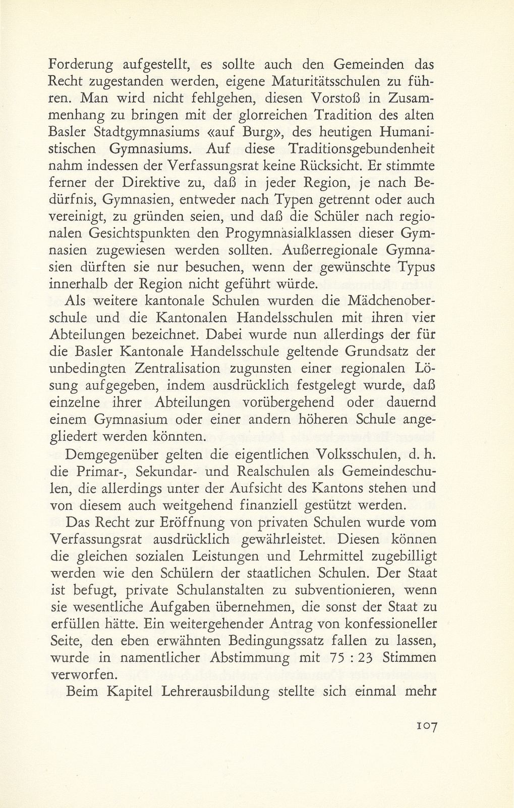 Die Grundlagen eines neuen Staates entstehen. (Zum Verfassungsentwurf und zu den Gesetzesdirektiven des zukünftigen Standes Basel.) – Seite 21