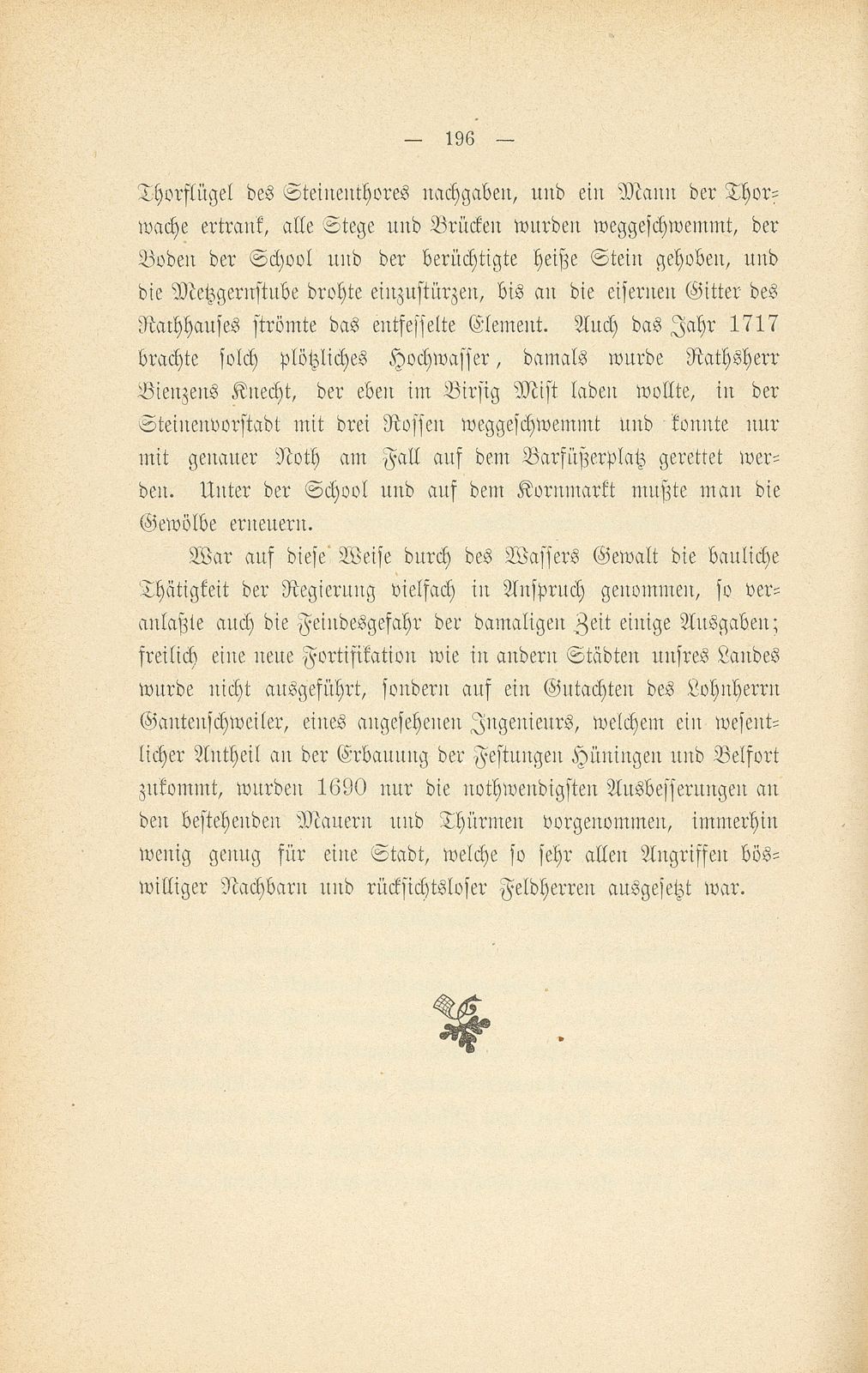 Mitteilungen aus einer Basler Chronik des beginnenden XVIII. Jahrhunderts [Sam. v. Brunn] – Seite 32