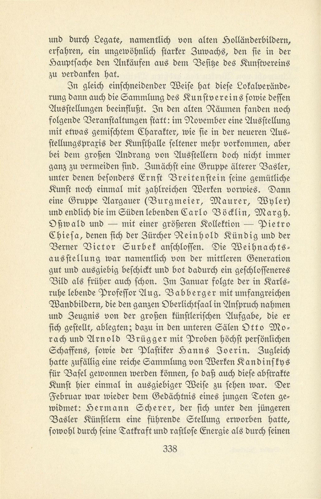 Das künstlerische Leben in Basel vom 1. Oktober 1927 bis 30. September 1928 – Seite 2