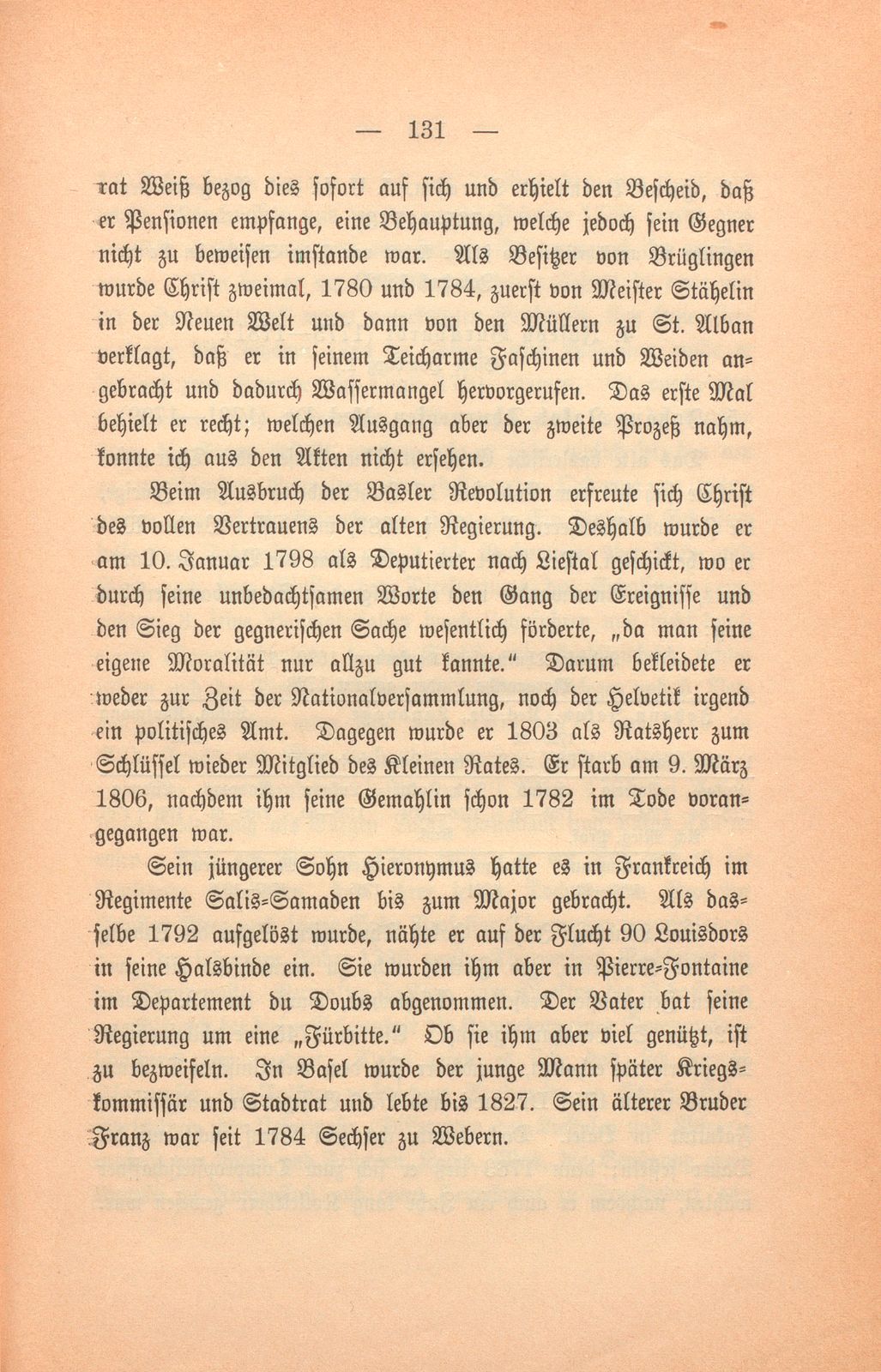 Stadt und Landschaft Basel in der zweiten Hälfte des 18. Jahrhunderts – Seite 8