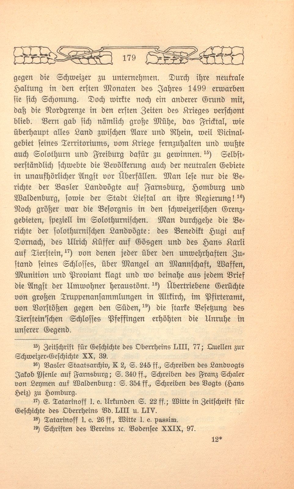 Das Gefecht auf dem Bruderholz. 22. März 1499 – Seite 6