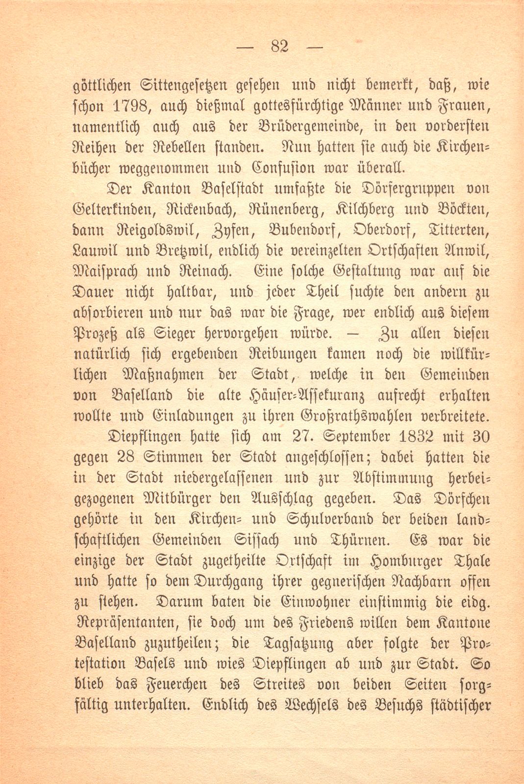 Der dritte August 1833. Mit einer Situationskarte – Seite 5