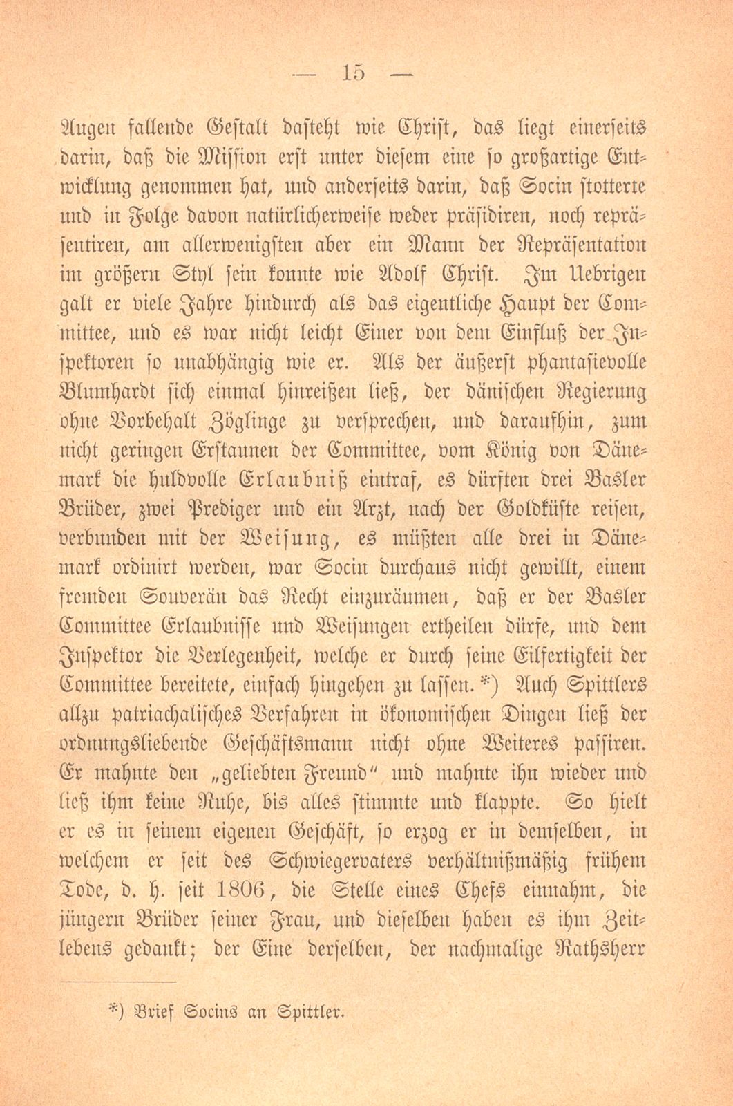 Bernhard Socin, ein Basler Ratsherr aus der ersten Hälfte des neunzehnten Jahrhunderts – Seite 15