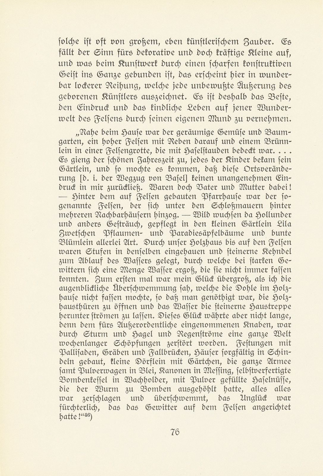 Melchior Berri. (Ein Beitrag zur Kultur des Spätklassizismus in Basel.) – Seite 18