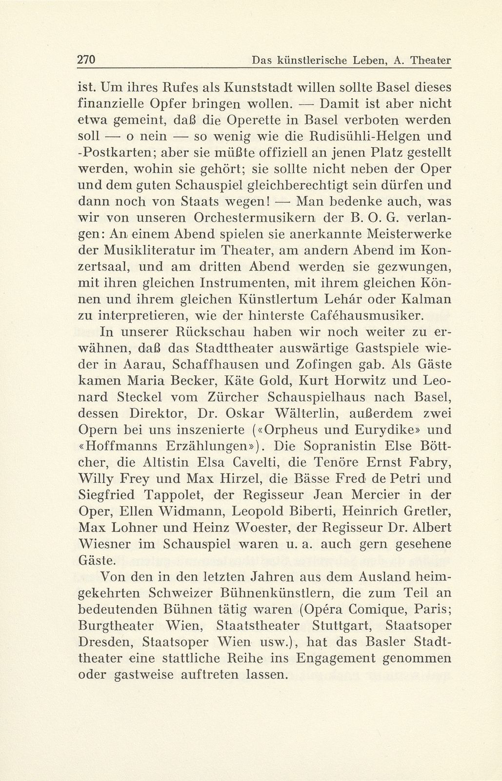 Das künstlerische Leben in Basel vom 1. Oktober 1944 bis 30. September 1945 – Seite 6