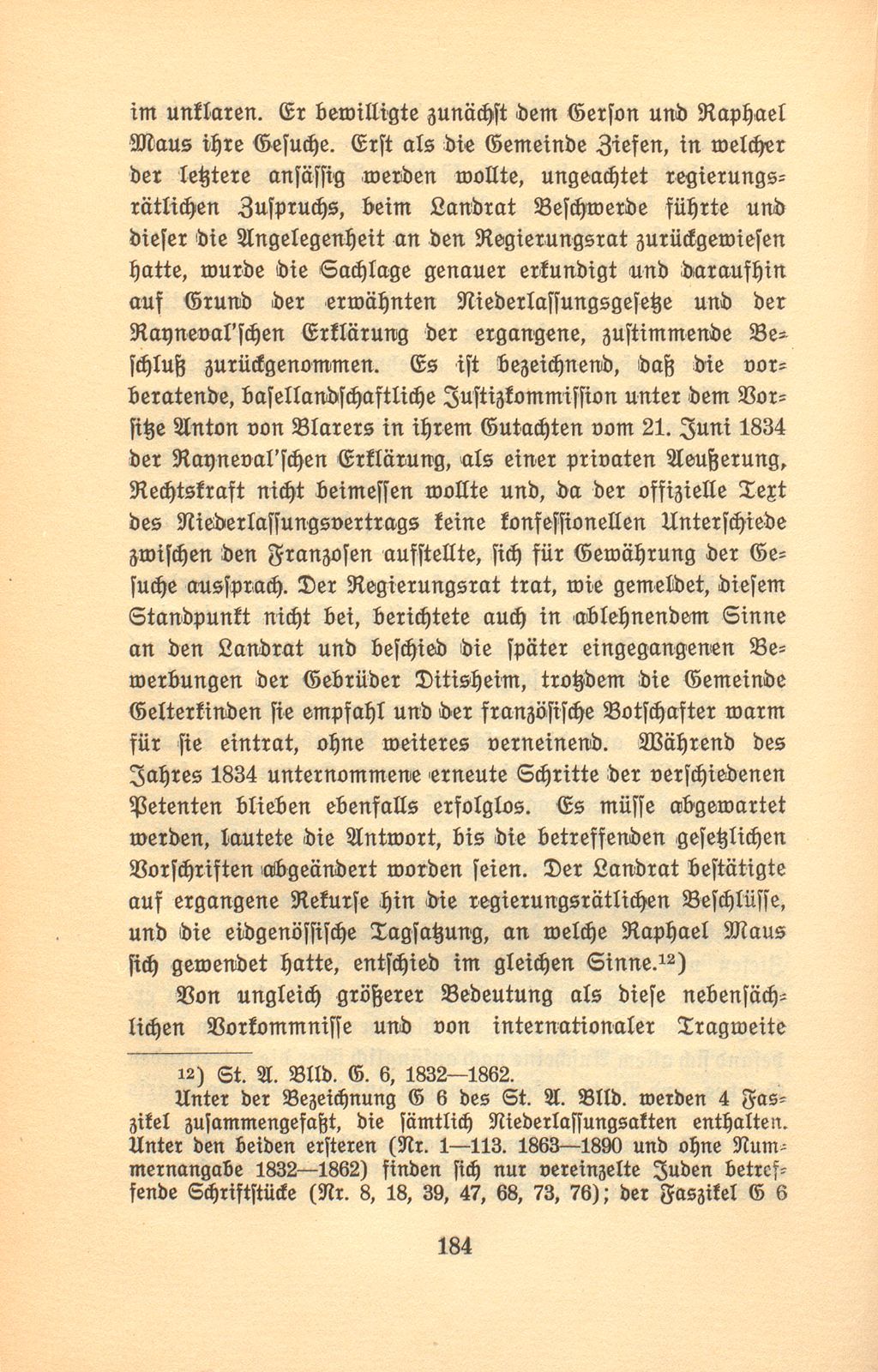 Die Juden im Kanton Baselland – Seite 5