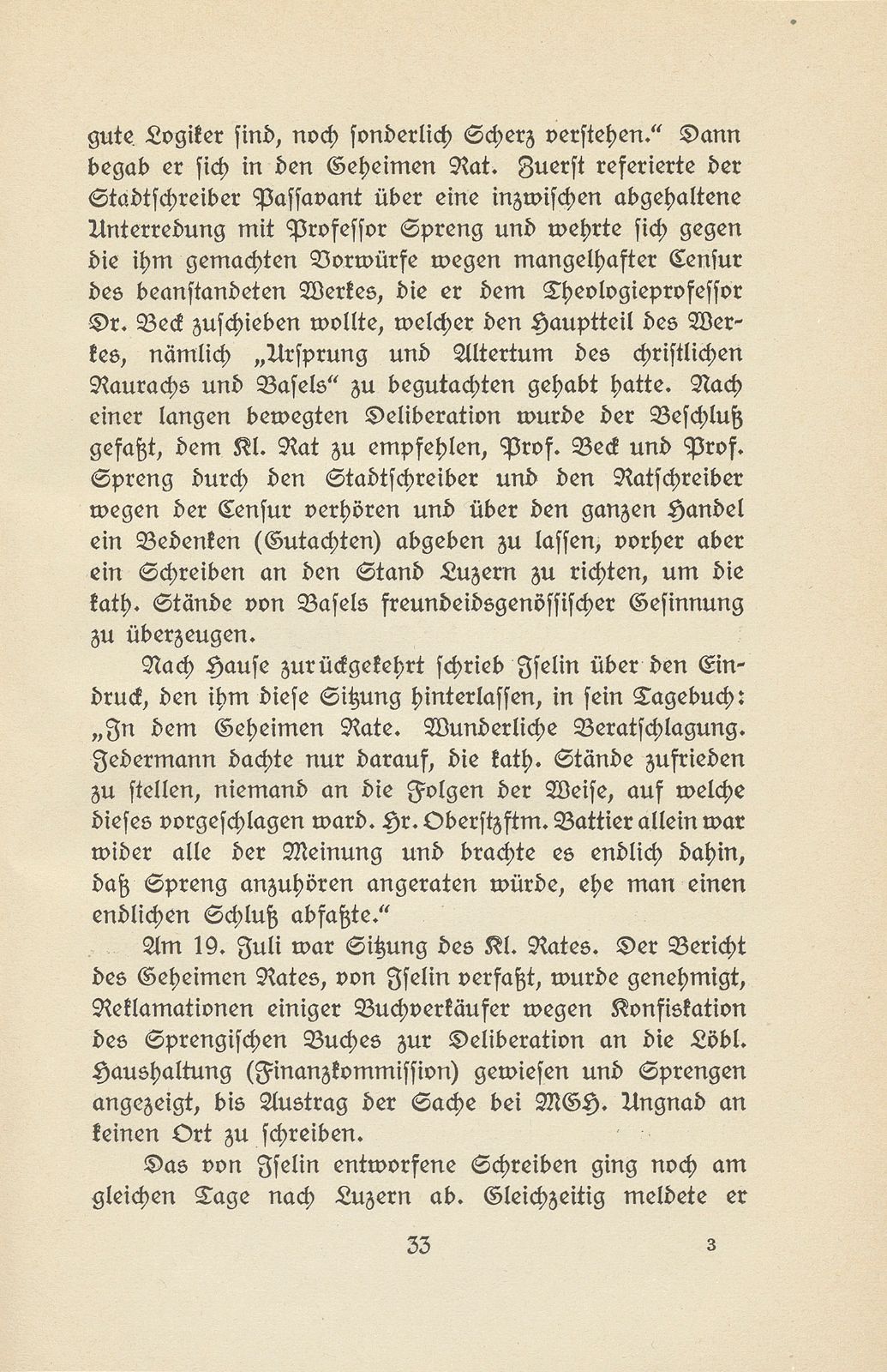 Das Sprengische Geschäft, ein Religionshandel im alten Basel – Seite 9