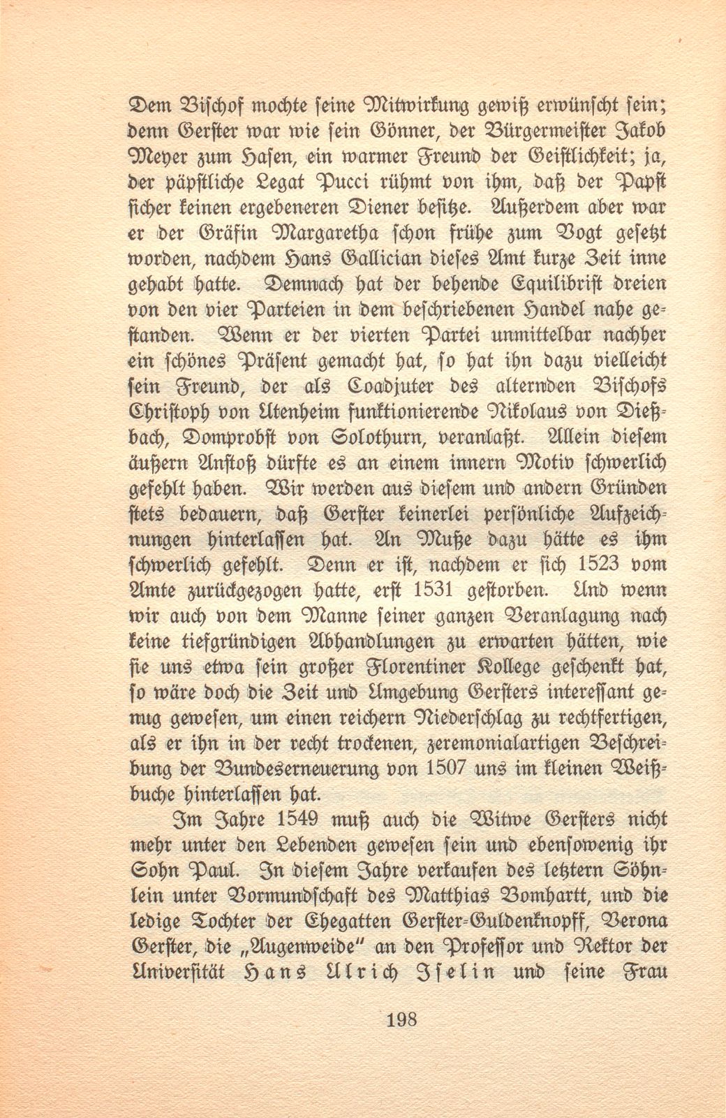 Aus der Geschichte eines alten Basler Hauses [Haus zur ‹Augenweide›] – Seite 25