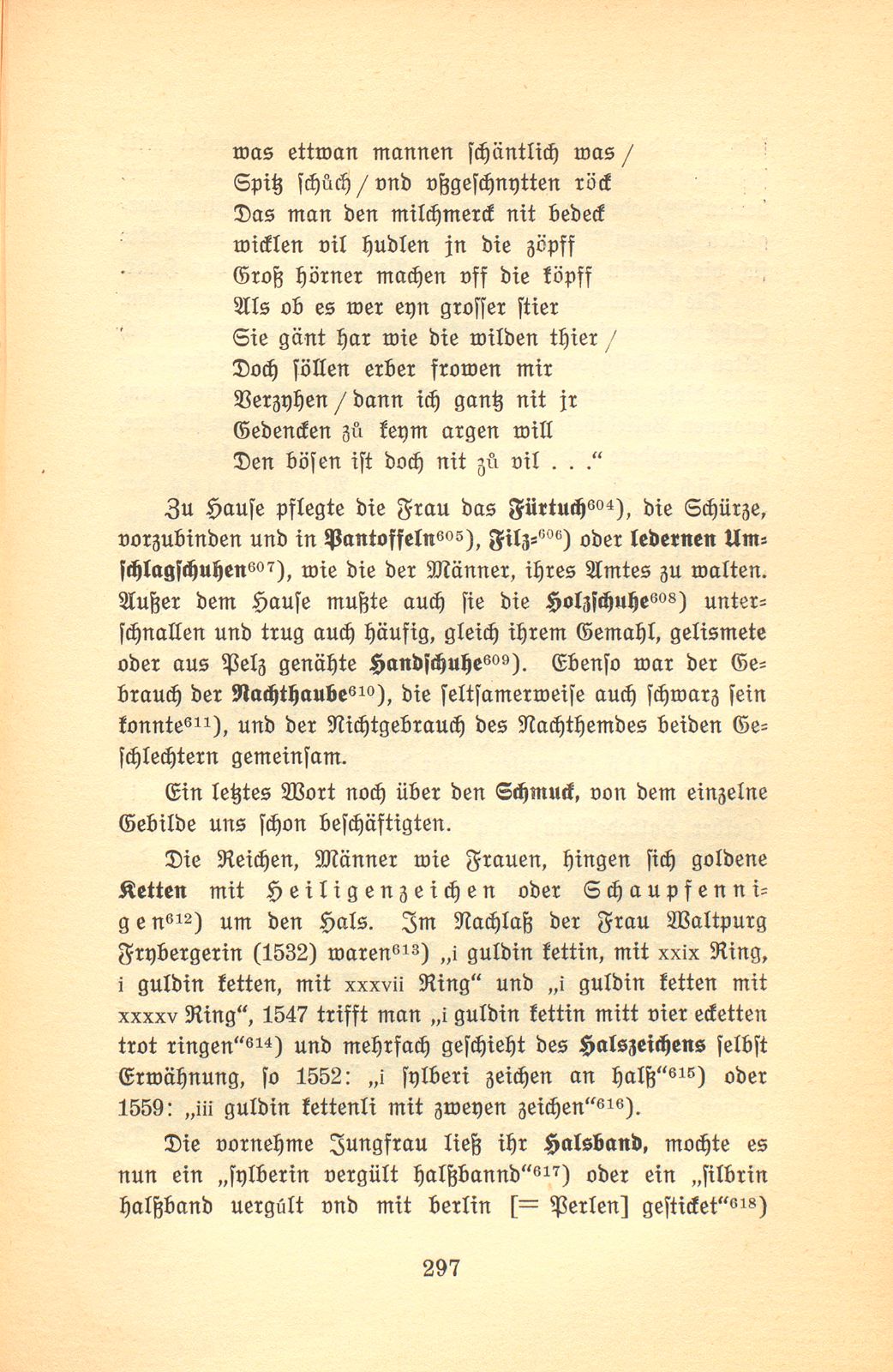 Der Basler Hausrat im Zeitalter der Spätgotik. (An Hand der schriftlichen Überlieferung.) – Seite 57