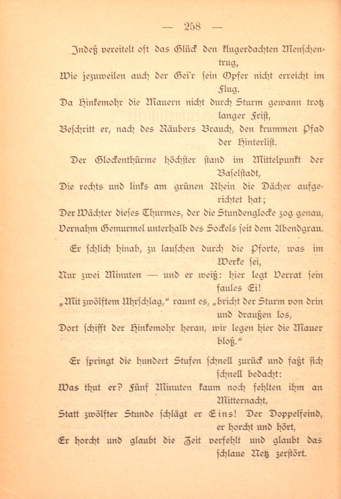 Der Glockenfortschritt. (Gewidmet der freien Stadt Basel.) 1883 [Gedicht] – Seite 2