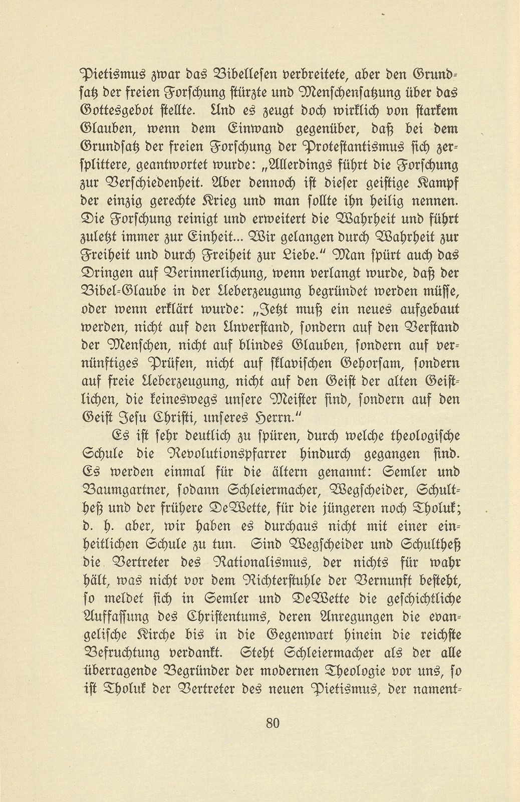 Die Pfarrer im Baselbiet in der Zeit der Trennung von Basel-Stadt – Seite 24