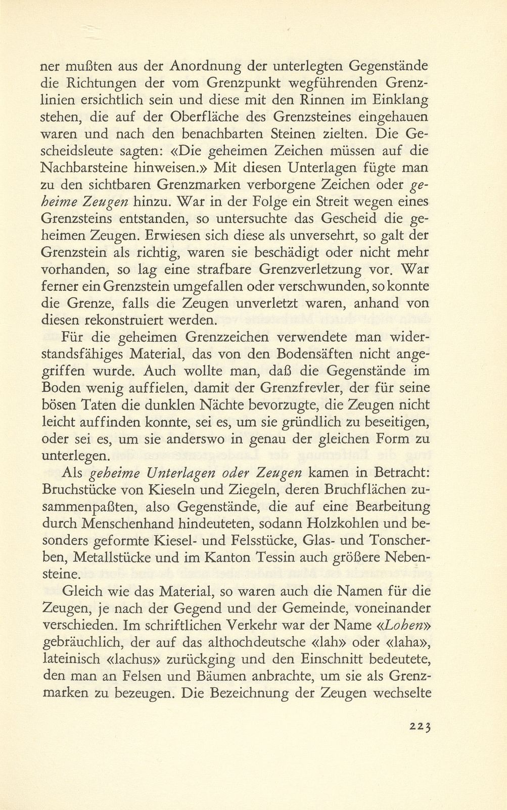 Geheime Grenzzeichen auf dem Bruderholz bei Basel und die Einführung des Tonkegels als geheimes Basler Grenzzeichen – Seite 7