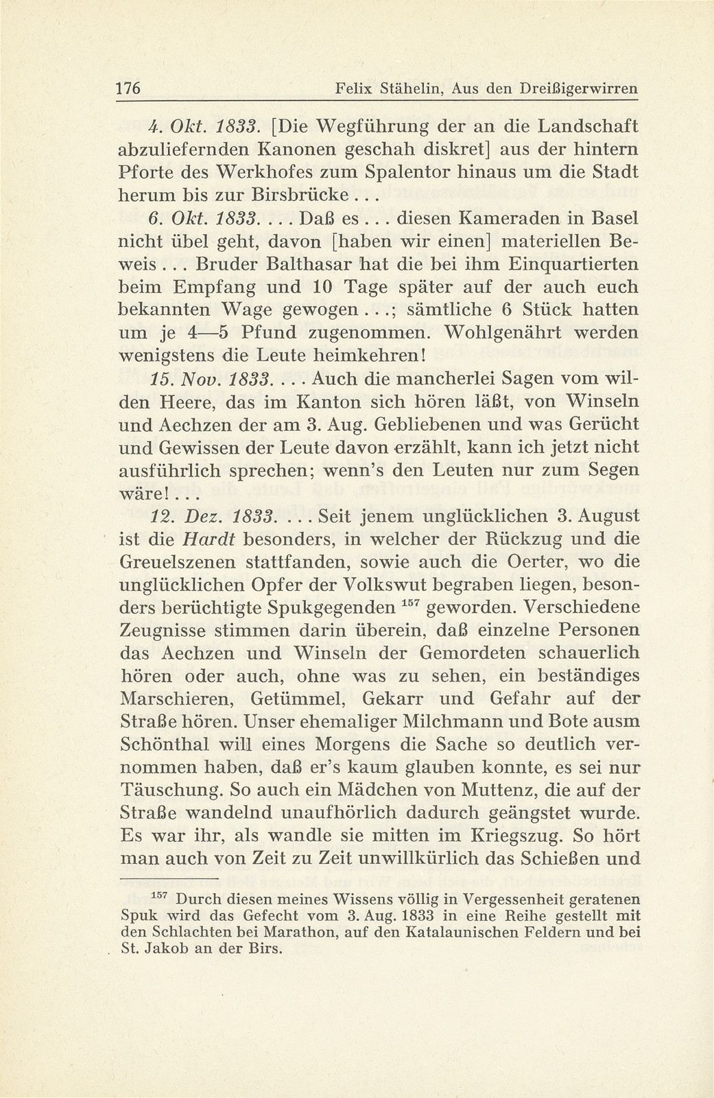 Erlebnisse und Bekenntnisse aus der Zeit der Dreissigerwirren [Gebrüder Stähelin] – Seite 74