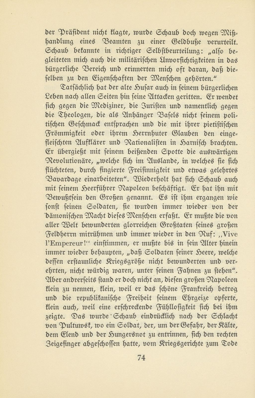 Benedikt Schaub, ein Liestaler Veteran aus den napoleonischen Kriegen – Seite 40