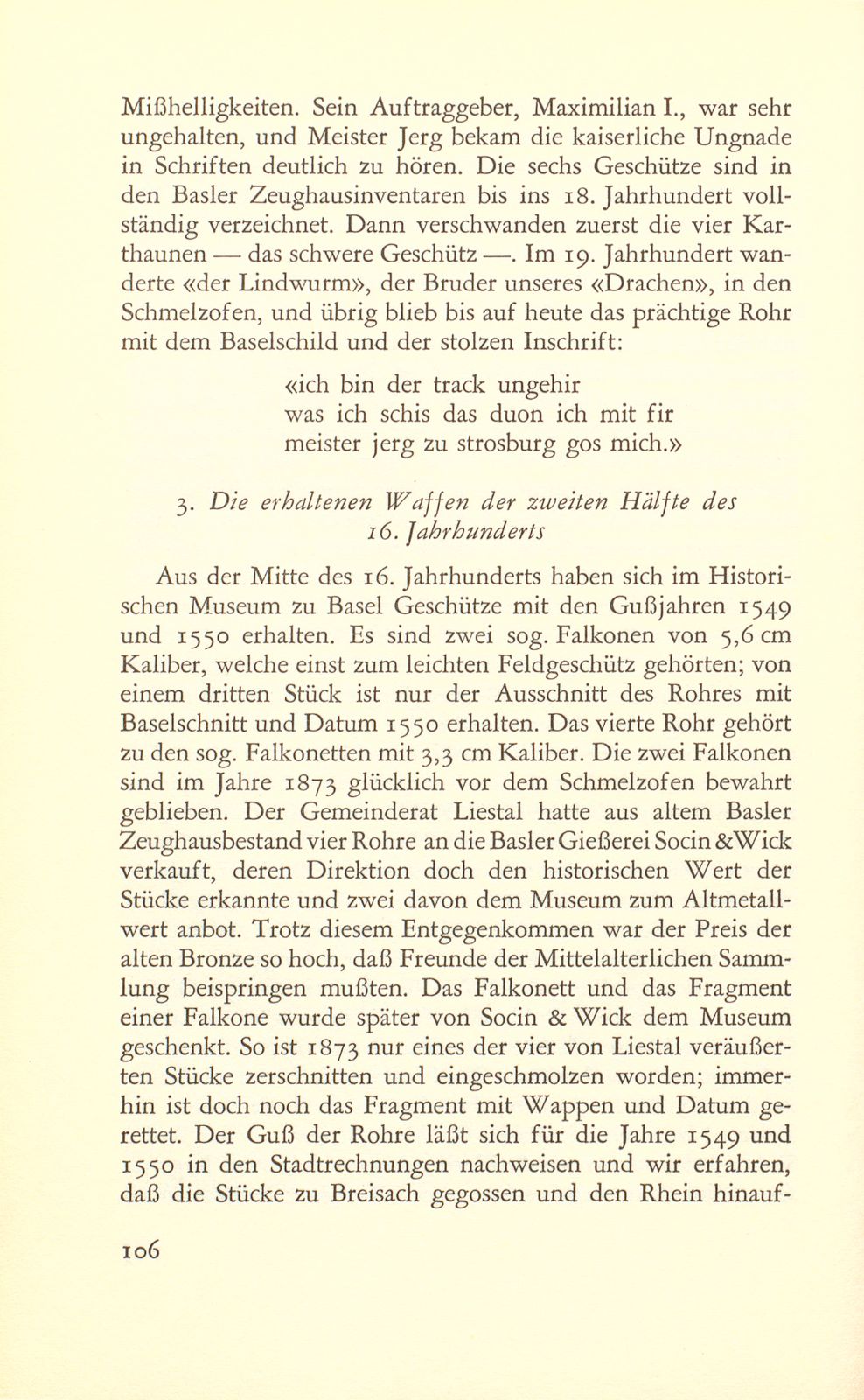 Die erhaltenen Waffenbestände des alten Basler Zeughauses – Seite 30