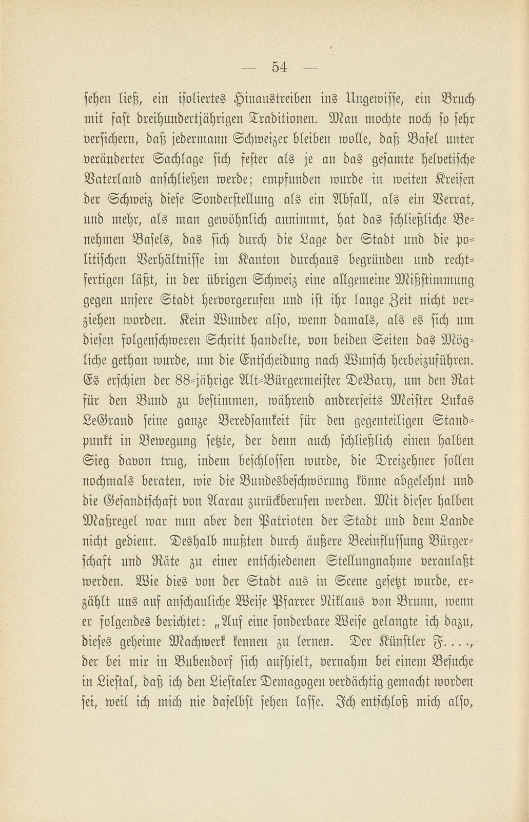 Die Revolution zu Basel im Jahre 1798 – Seite 58