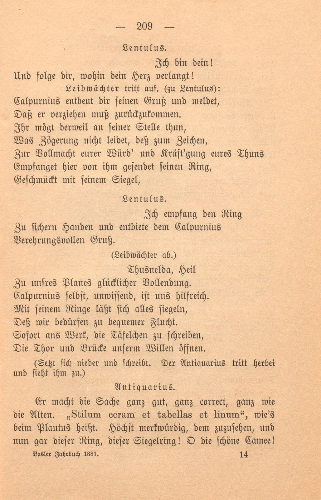 Der oberrheinische Antiquarius oder der Traum ein Leben – Seite 25