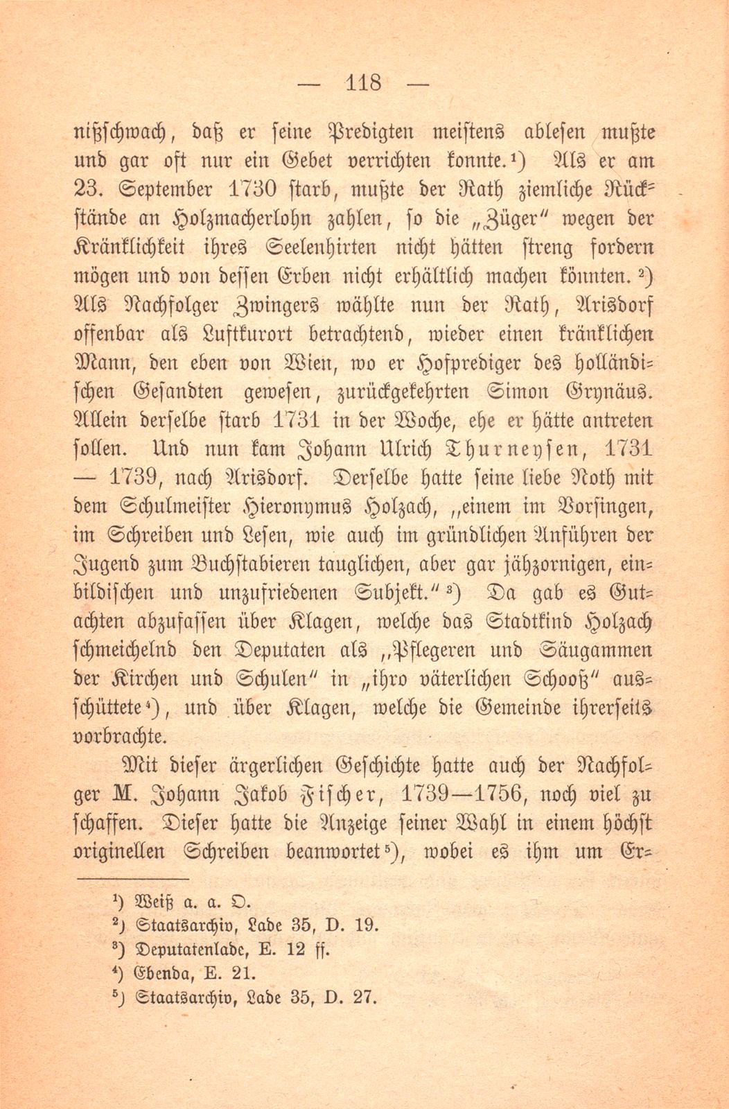 Geschichte der Pfarrei Arisdorf, nach handschriftlichen Quellen dargestellt – Seite 14