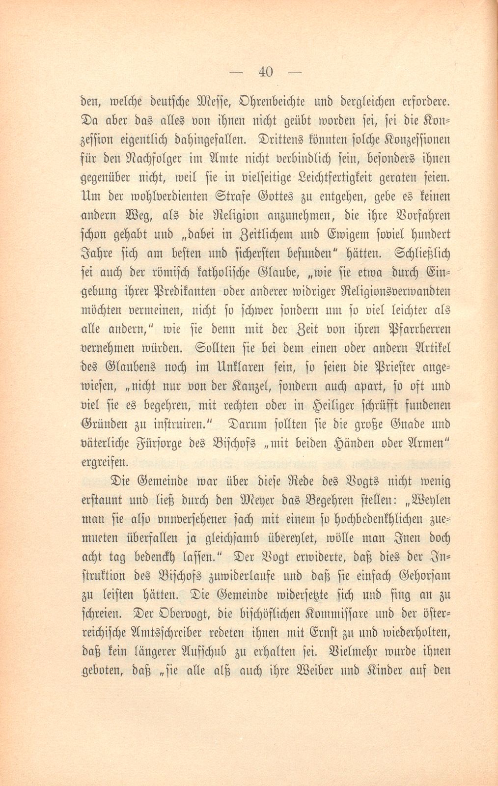 Der Abschluss der Gegenreformation im Birseck – Seite 15