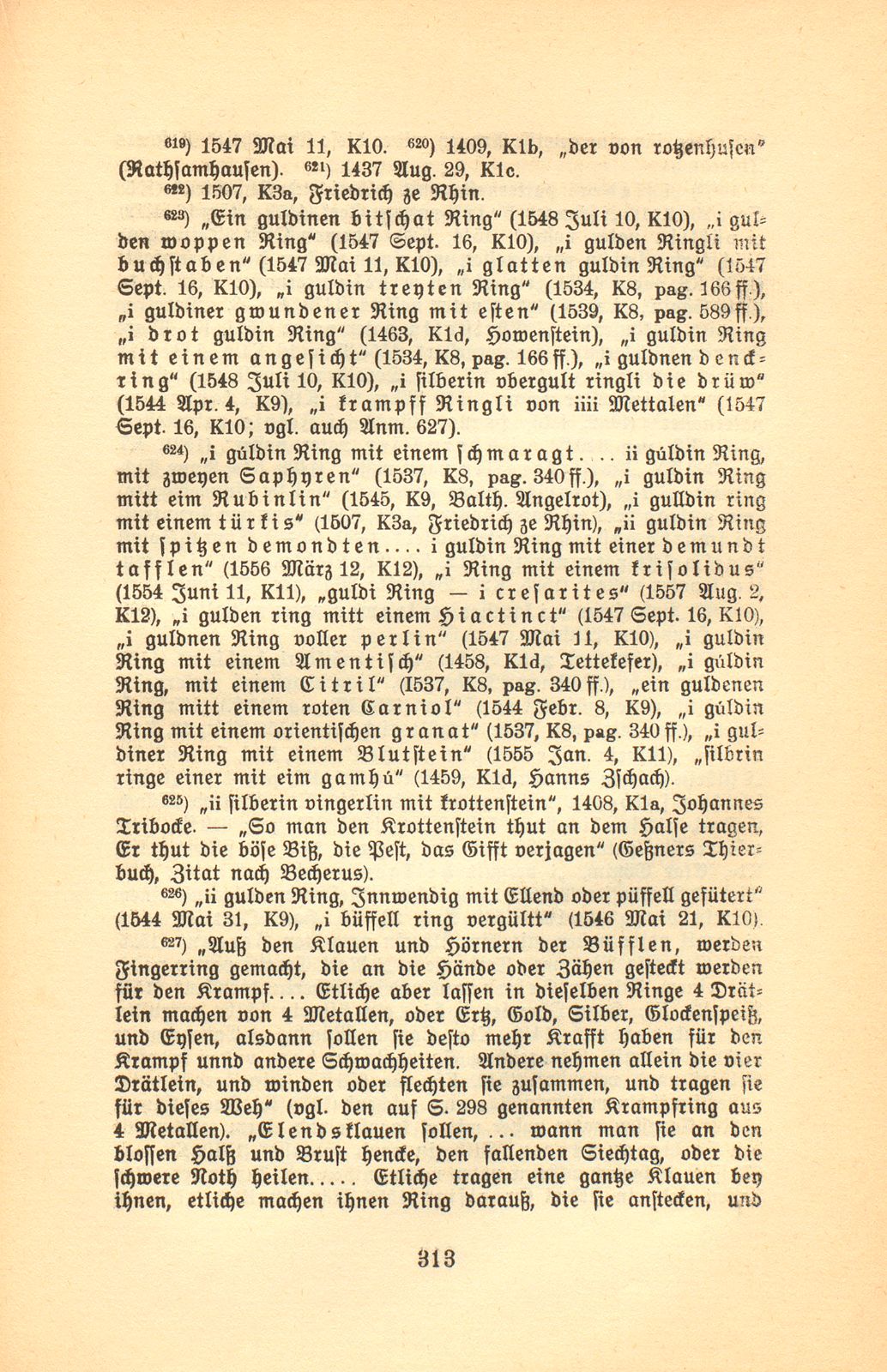 Der Basler Hausrat im Zeitalter der Spätgotik. (An Hand der schriftlichen Überlieferung.) – Seite 73