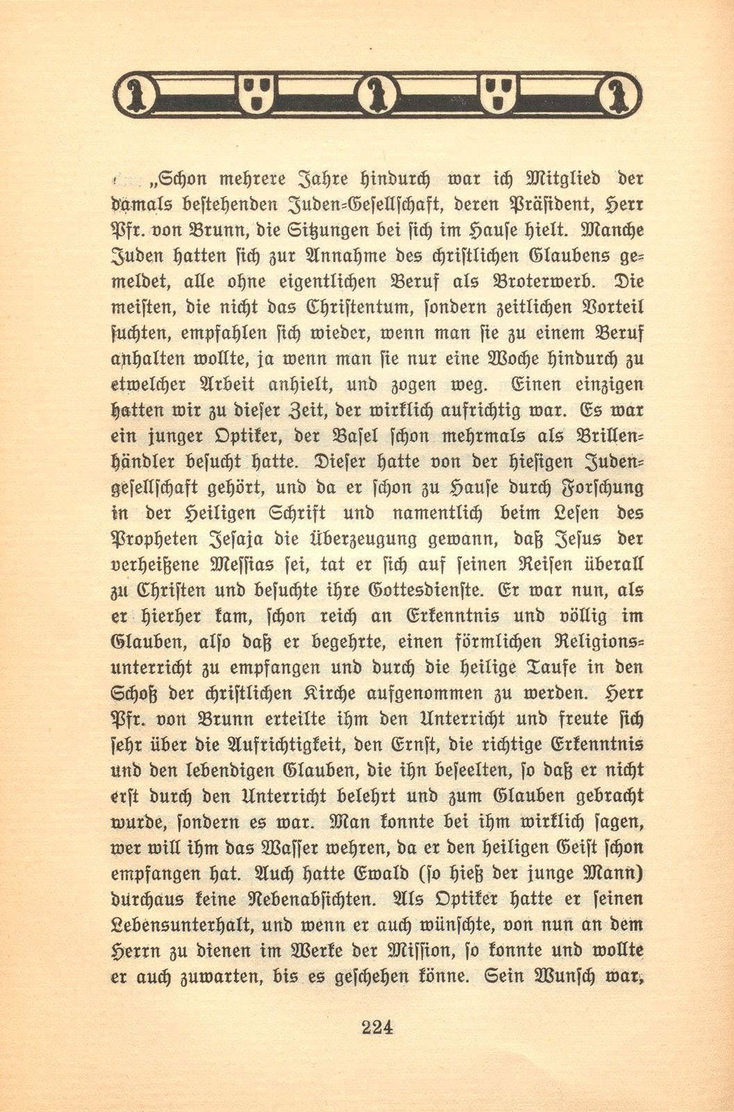 Eine Separatistengemeinde in Basel – Seite 8