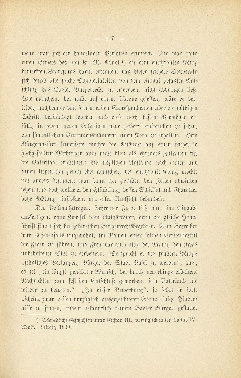 Der Schwedenkönig wird Basler-Bürger – Seite 5