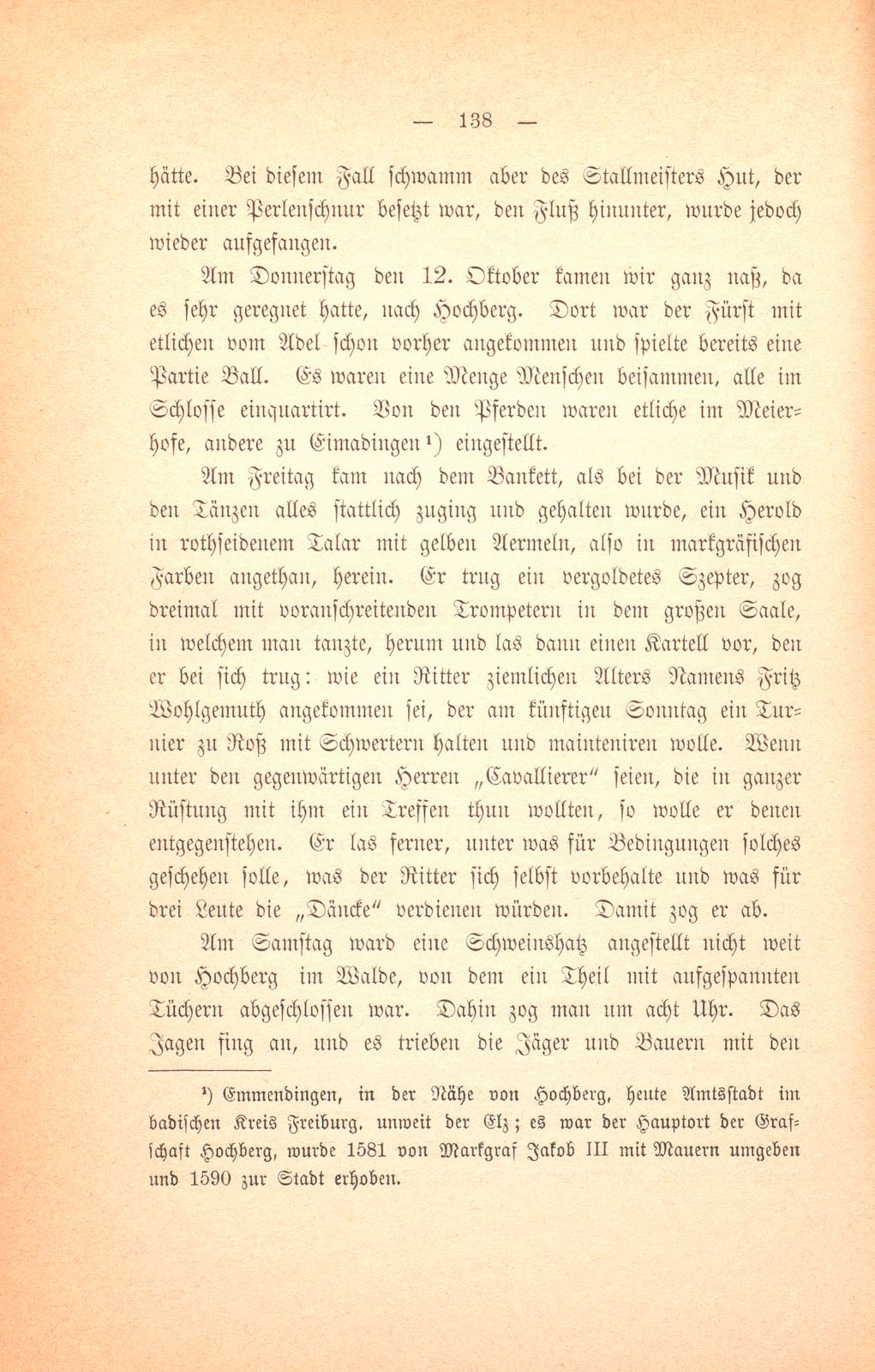 Felix Platters Schilderung der Reise des Markgrafen Georg Friedrich zu Baden und Hochberg – Seite 35