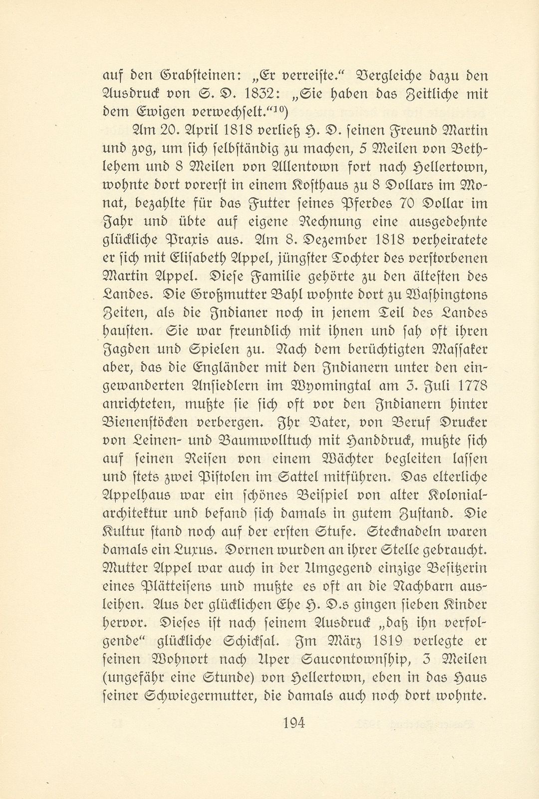 Dr. med. Henry Detwiller von Langenbruck in Easton Pa. U.S.A – Seite 33