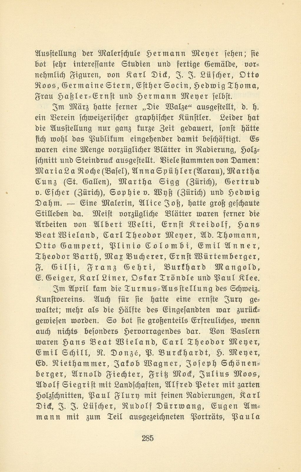 Das künstlerische Leben in Basel vom 1. November 1908 bis 31. Oktober 1909 – Seite 4