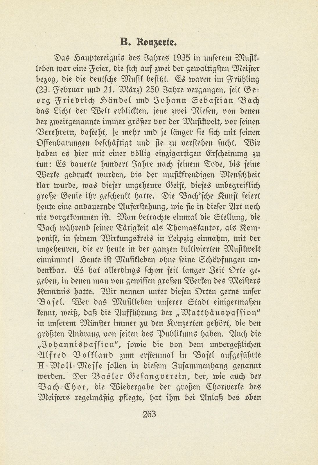 Das künstlerische Leben in Basel vom 1. Oktober 1934 bis 30. September 1935 – Seite 1