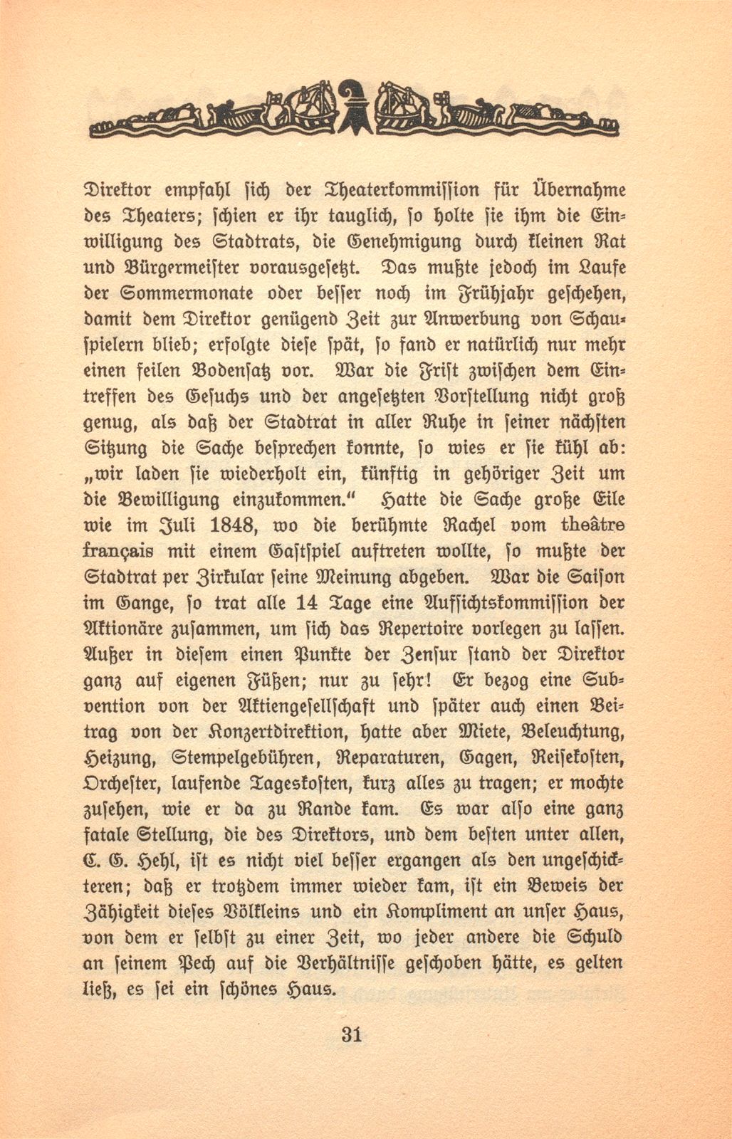 Das alte Basler Theater auf dem Blömlein – Seite 31