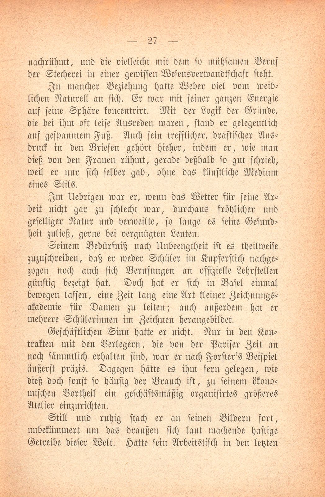 Friedrich Weber, geb. 10. September 1813, gest. 17. Februar 1882 – Seite 27