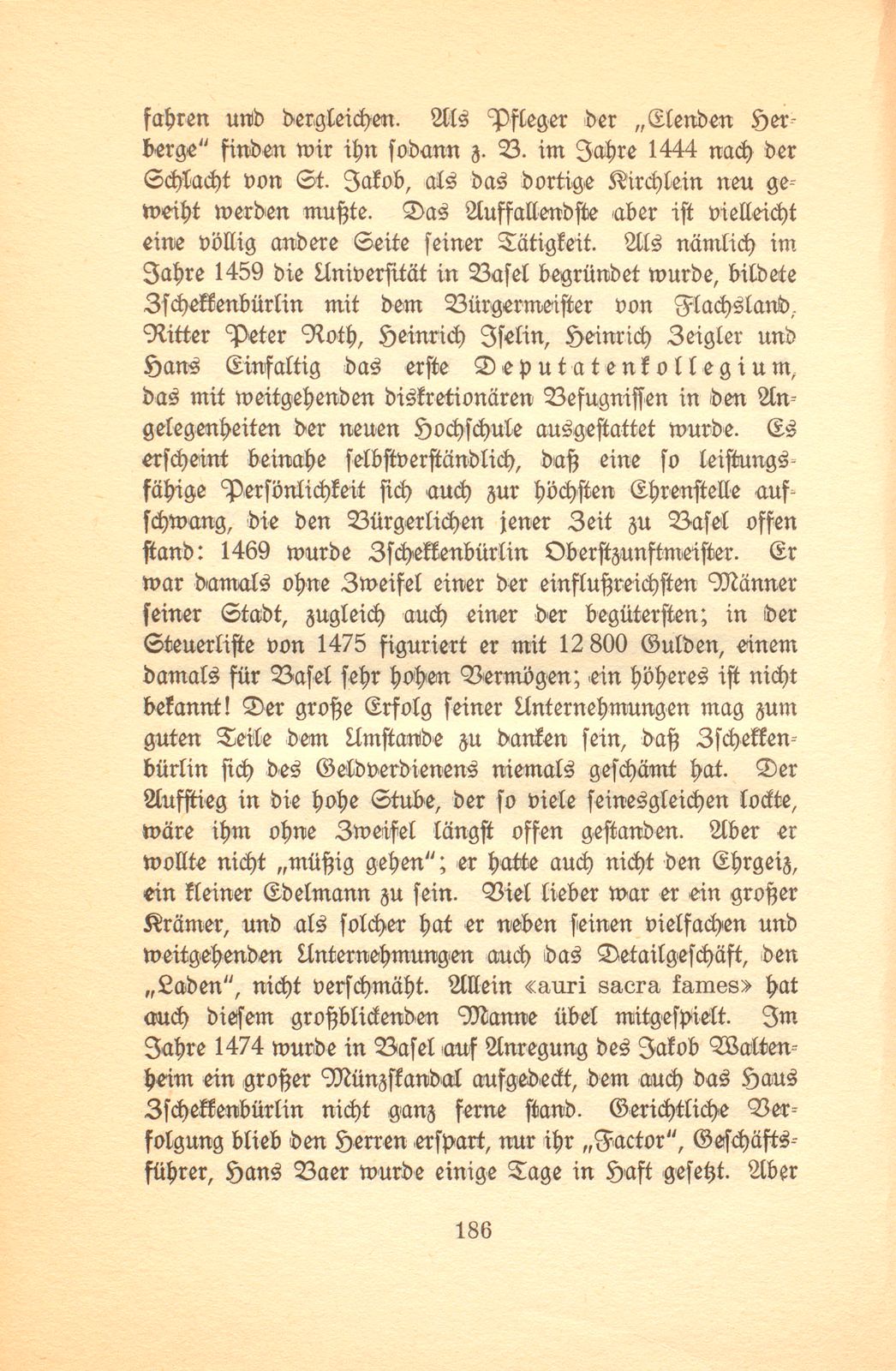 Aus der Geschichte eines alten Basler Hauses [Haus zur ‹Augenweide›] – Seite 13