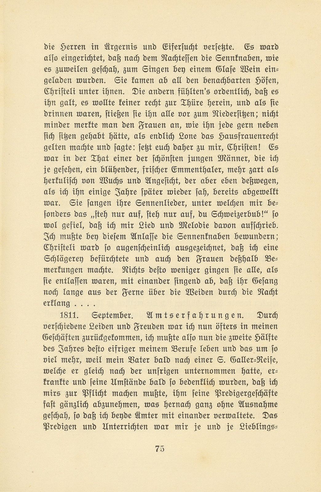 Aus den Aufzeichnungen von Pfarrer Daniel Kraus 1786-1846 – Seite 23