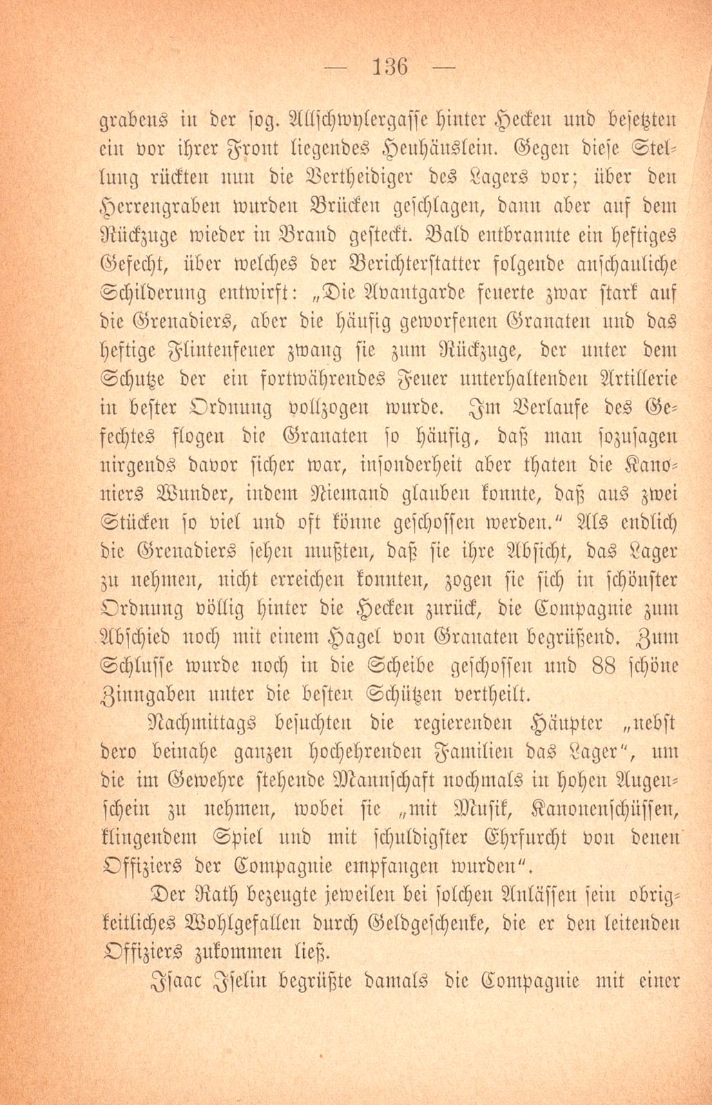 Über das baslerische Militärwesen in den letzten Jahrhunderten – Seite 58