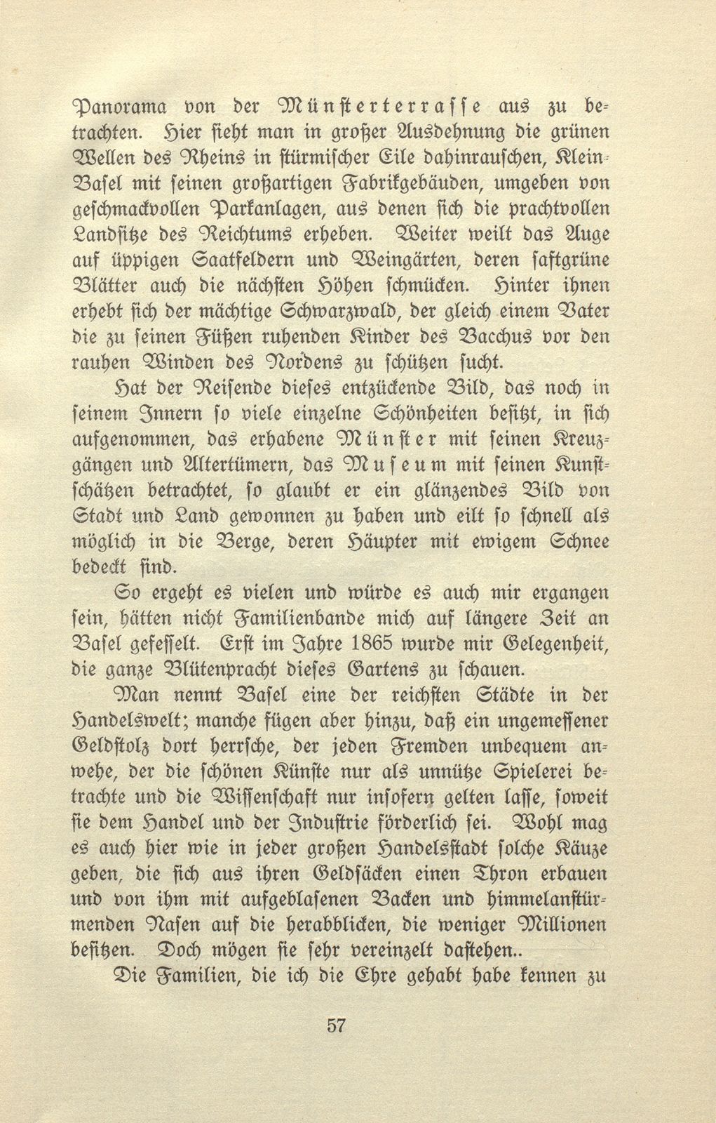 Reiseskizzen von Eduard Genast, Basel 1865 – Seite 6