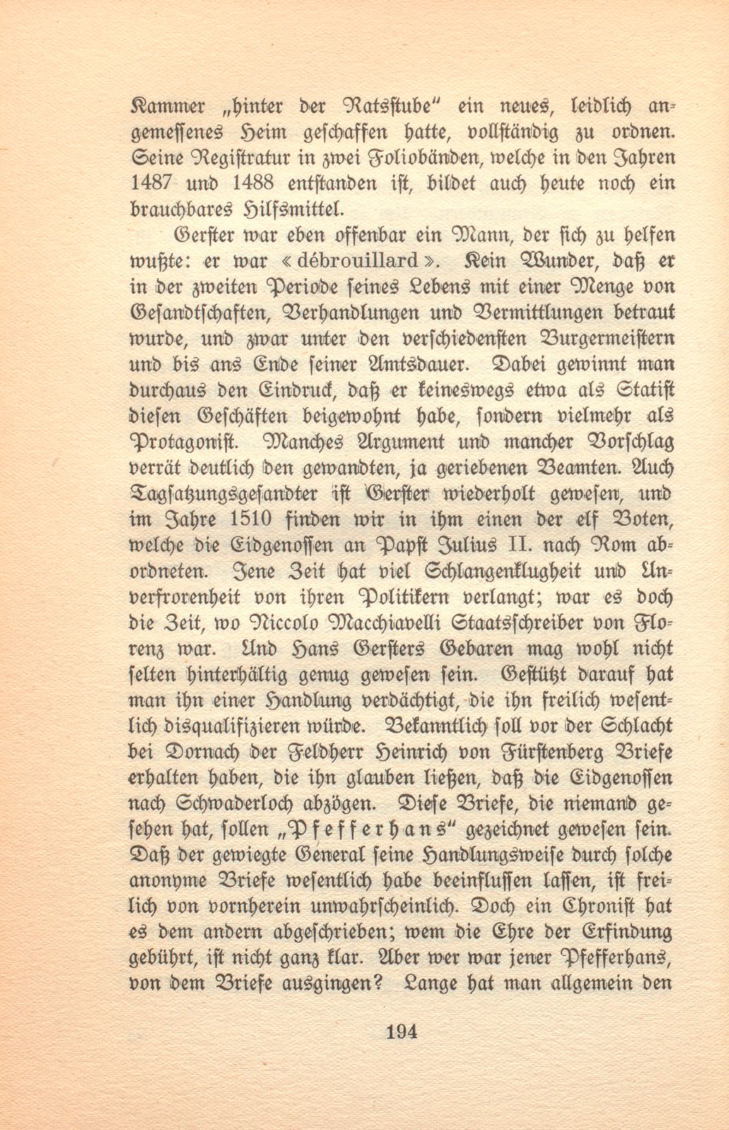 Aus der Geschichte eines alten Basler Hauses [Haus zur ‹Augenweide›] – Seite 21