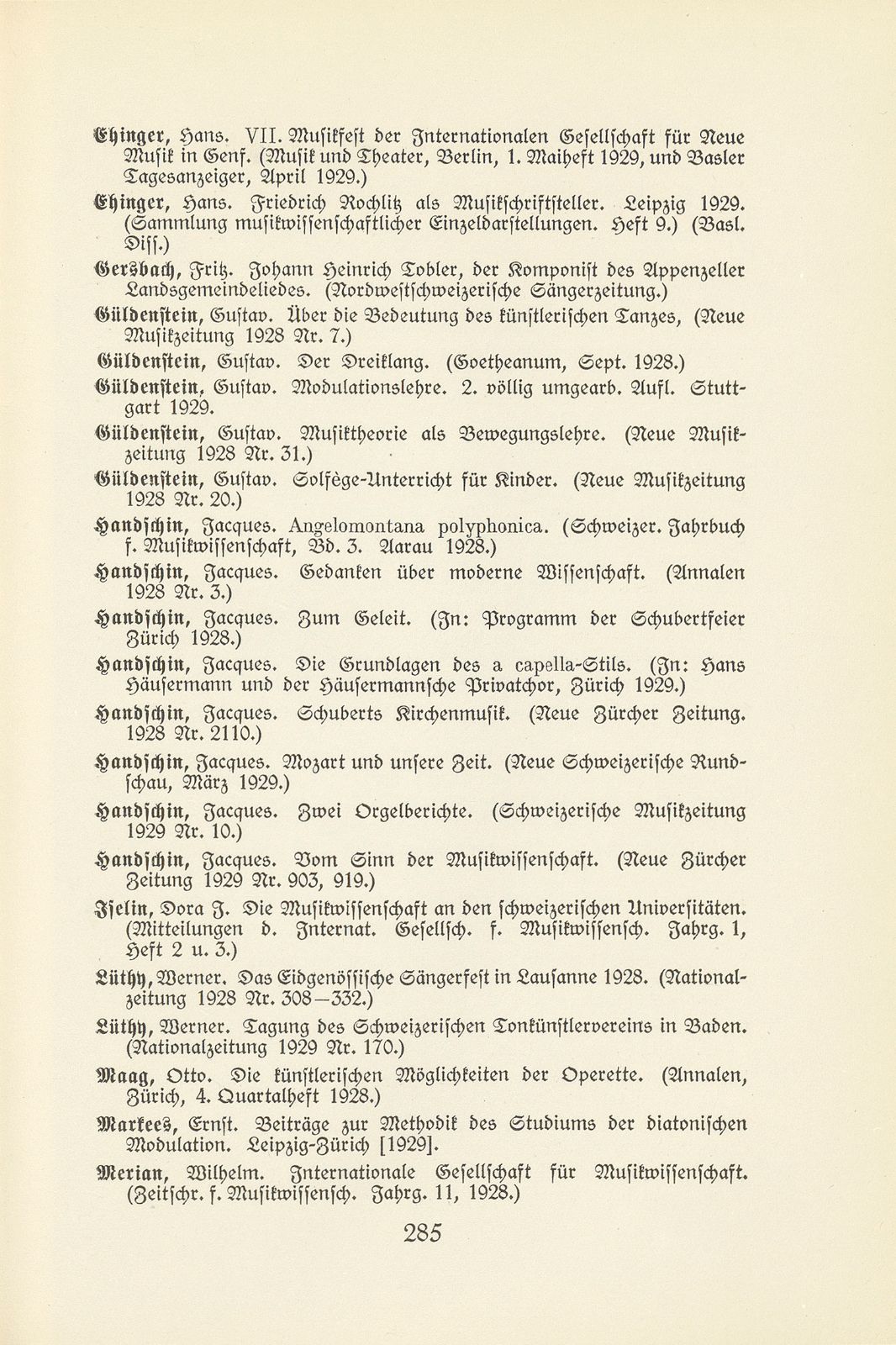 Basler Bibliographie 1929 – Seite 19