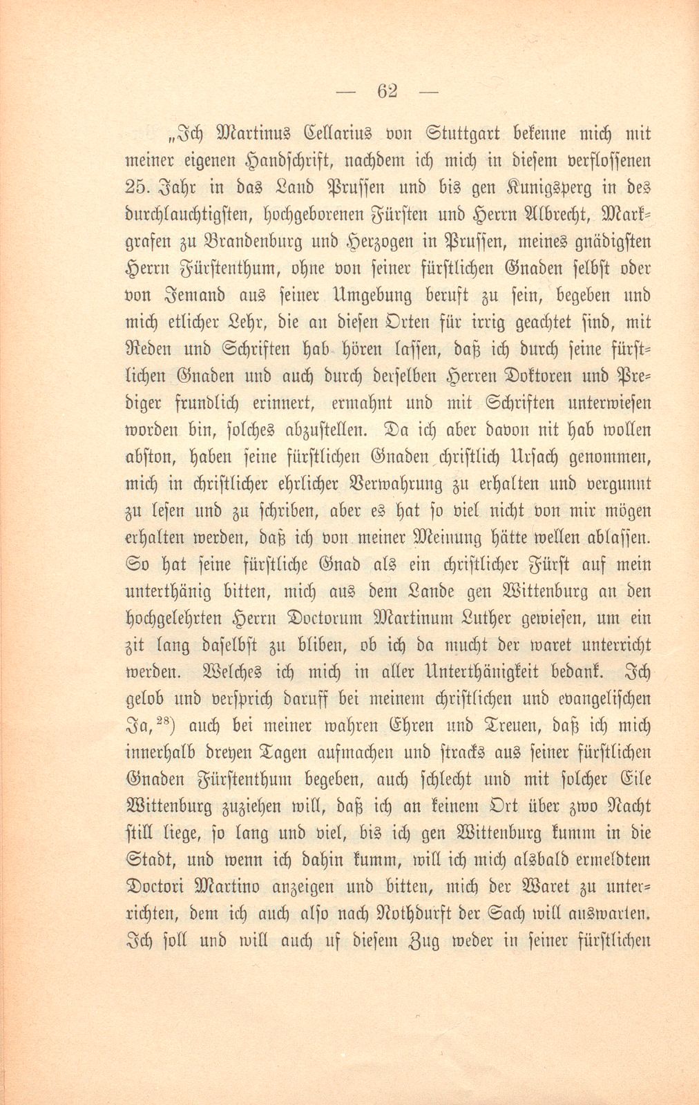 Martin Borrhaus (Cellarius), ein Sonderling aus der Reformationszeit – Seite 16