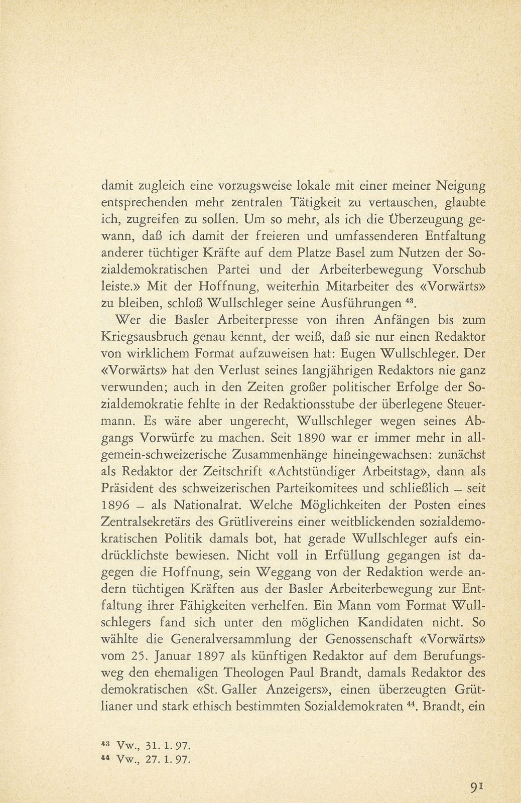 Die sozialdemokratische Presse in Basel bis zum Ersten Weltkrieg – Seite 23