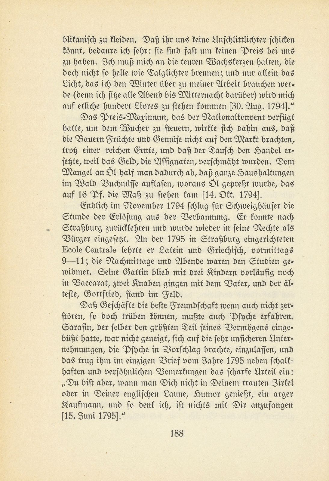 Erlebnisse der Strassburger Gelehrtenfamilie Schweighäuser während der französischen Revolution – Seite 42