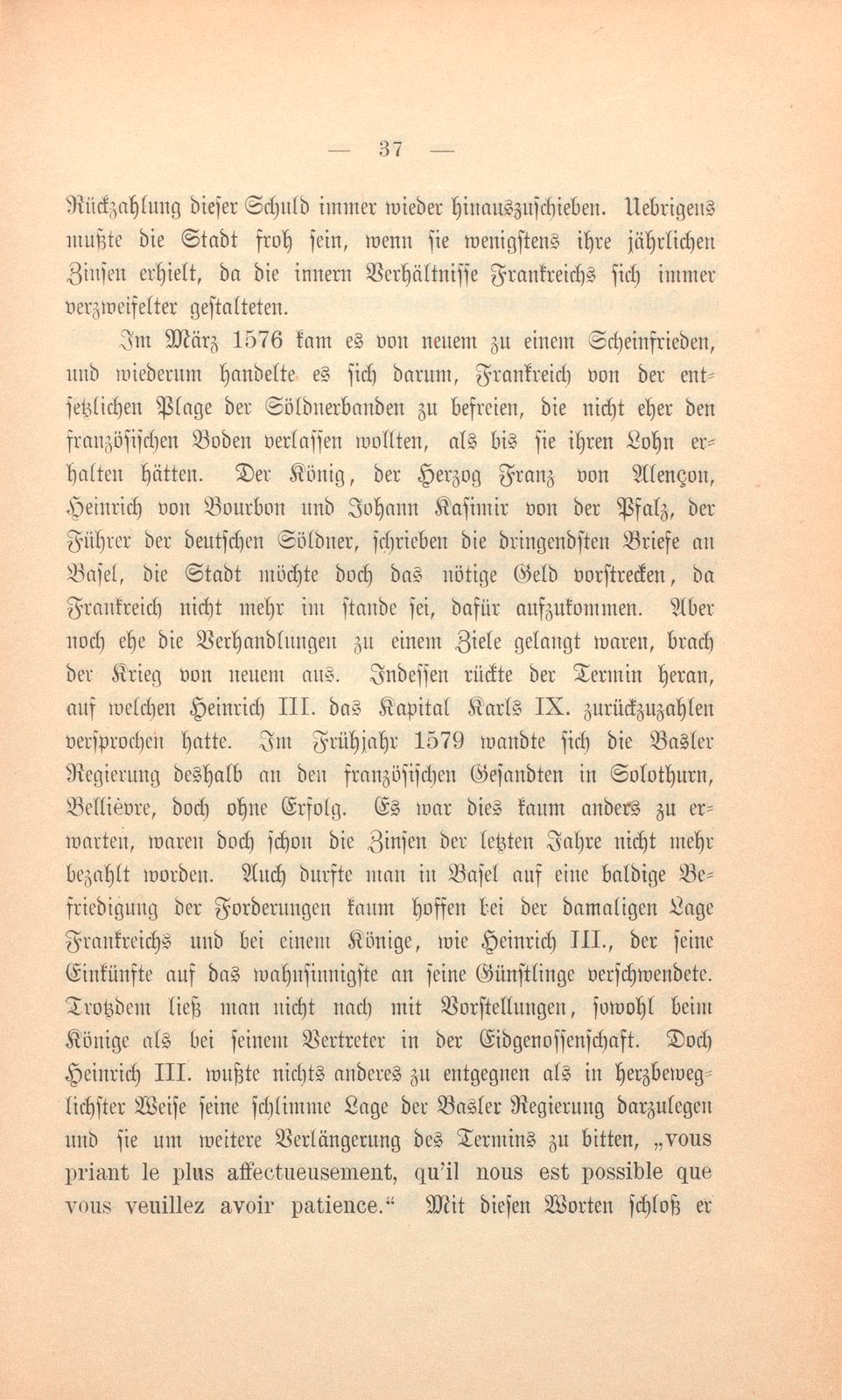 Die Anleihen der französischen Könige bei Basel – Seite 5