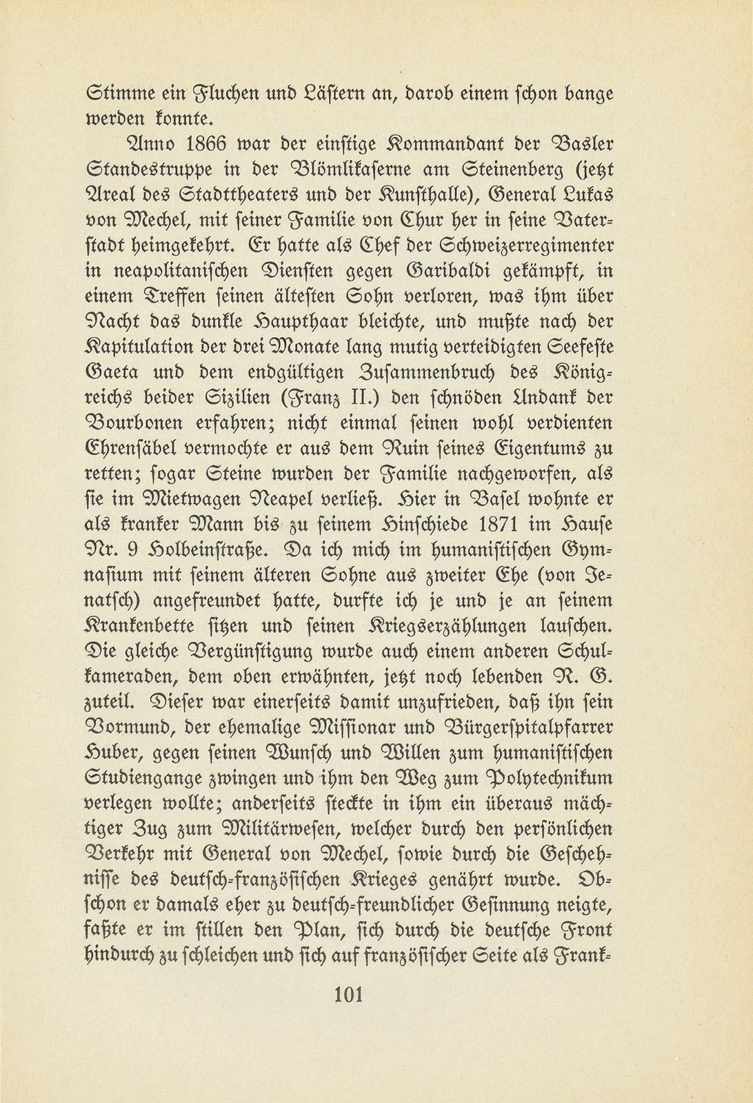 Jugenderinnerungen aus der Kriegszeit 1870/1871 – Seite 9