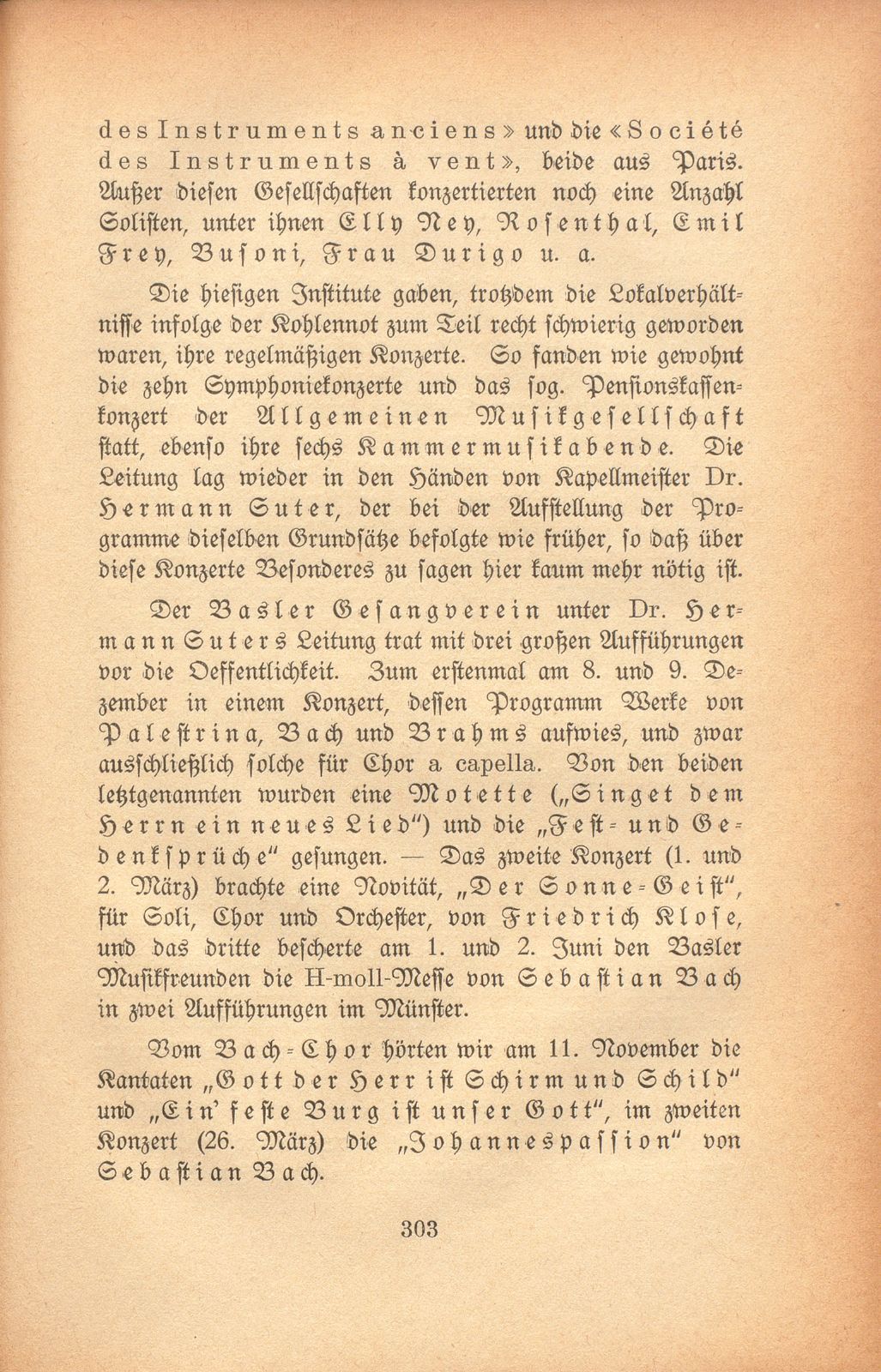 Das künstlerische Leben in Basel vom 1. November 1917 bis 31. Oktober 1918 – Seite 2