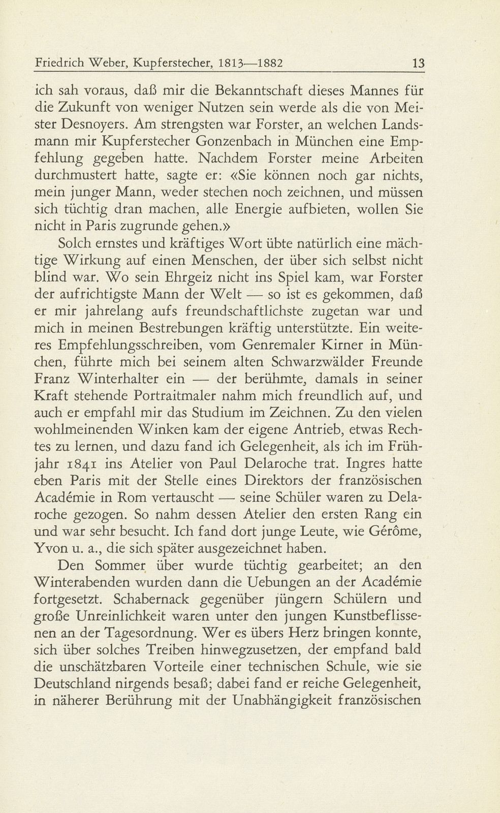 Friedrich Weber, Kupferstecher, 1813-1882. Sein Lebensgang – von ihm selbst erzählt – Seite 7