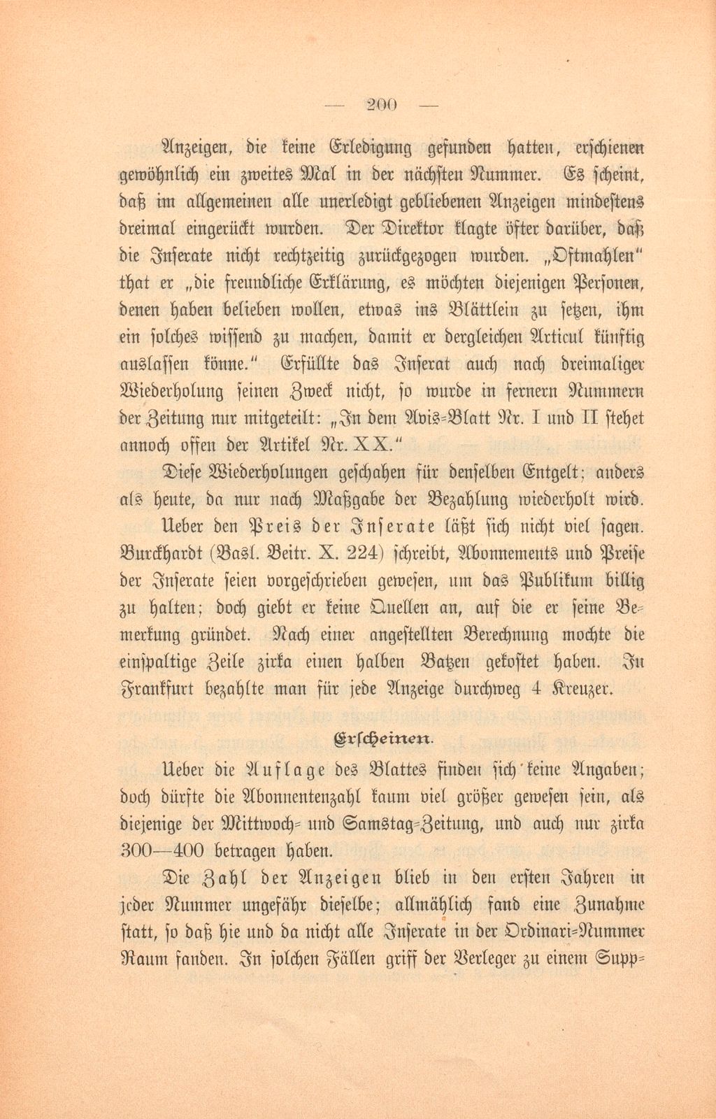 Das Basler ‹Avis-Blatt› (1729-1844) – Seite 14