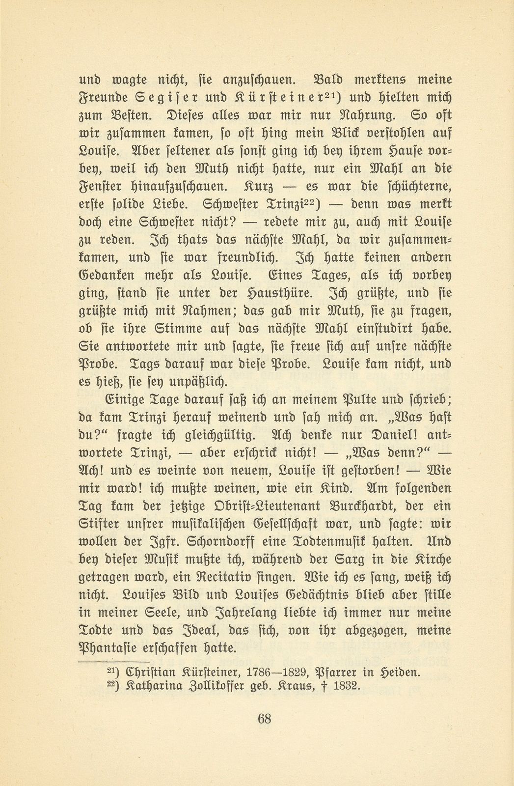 Aus den Aufzeichnungen von Pfarrer Daniel Kraus 1786-1846 – Seite 15