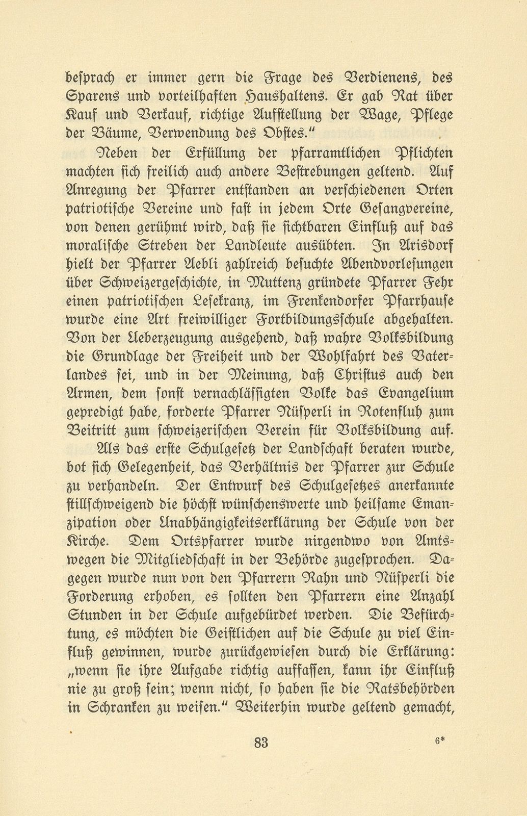 Die Pfarrer im Baselbiet in der Zeit der Trennung von Basel-Stadt – Seite 27